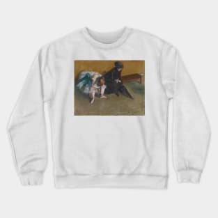 Waiting - Edgar Degas Crewneck Sweatshirt